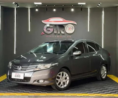 Honda City Sedan EX 1.5 Flex 16V 4p Aut.  - Cinza - 2009/2010