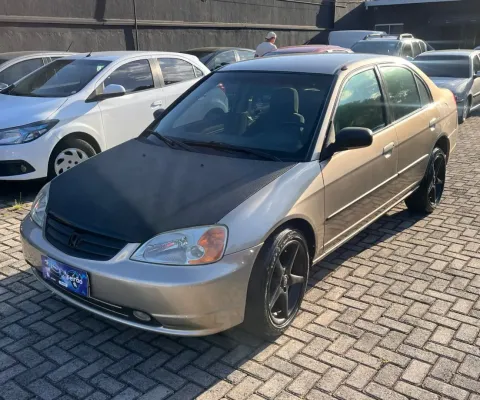 Honda Civic Sedan LX 1.7 16V 115cv Mec. 4P 2002  - modelo completo