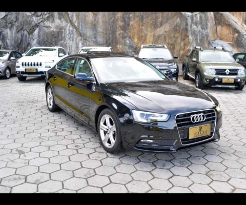 Audi A5 SPORTBACK 1.8 TFSI AT  - Preta - 2014/2015