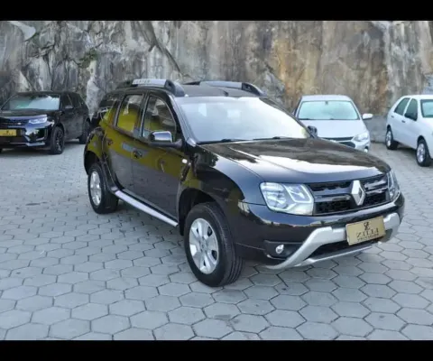 Renault Duster DYNAMIQUE 2.0 AT - Preta - 2016/2017