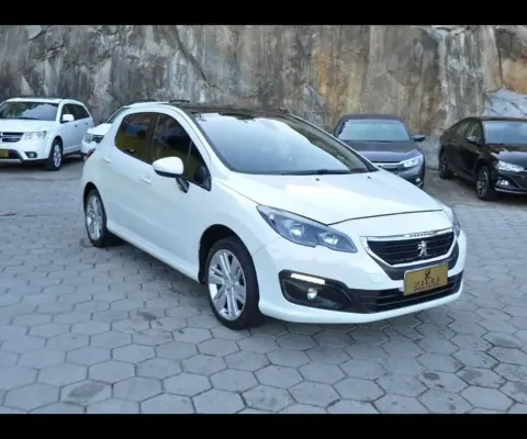 Peugeot 308 ALLURE 1.6 MT  - Branca - 2015/2016