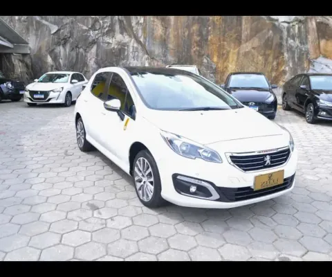 Peugeot 308 ROLAND GARROS 1.6 THP AT   - Branca - 2017/2018