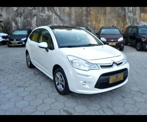 Citroën C3 TENDANCE 1.5 MT  - Branca - 2013/2014