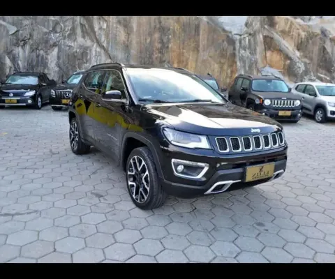 Jeep Compass LIMITED 2.0 4X4 AT  - Preta - 2018/2019