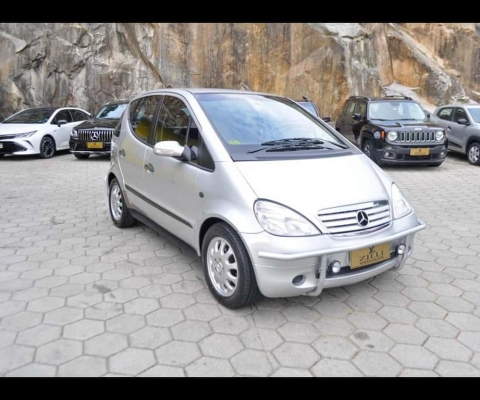 Mercedes-Benz Classe A 190 ELEGANCE 1.9 AT  - Prata - 2004/2004