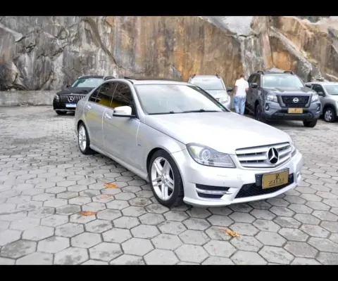 Mercedes-Benz C-250 CGI SPORT 1.8 TURBO AT  - Prata - 2011/2012