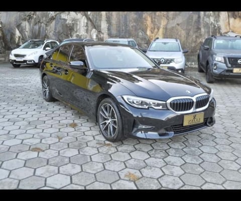 BMW 320i SPORT GP 2.0 TURBO AT - Preta - 2019/2020