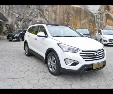 Hyundai Grand Santa Fé 3.3 V6 4X4 AT (7L)  - Branca - 2014/2015