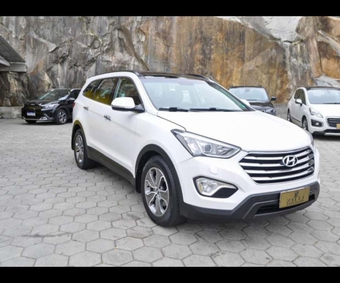 Hyundai Grand Santa Fé 3.3 V6 4X4 AT (7L)  - Branca - 2014/2015