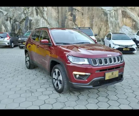 Jeep Compass LONGITUDE 2.0 AT - Vermelha - 2018/2018