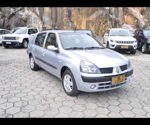 Renault Clio Sedan PRIVILEGE 1.0 MT  - Prata - 2005/2006