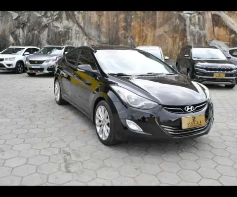 Hyundai Elantra GLS 1.8 AT - Preta - 2012/2013