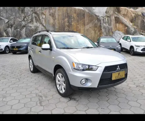 Mitsubishi Outlander 2.0 AT  - Prata - 2011/2012