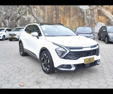 Kia Sportage EX PRESTIGE 1.6 TURBO AT (HÍBRIDO) - Branca - 2022/2023