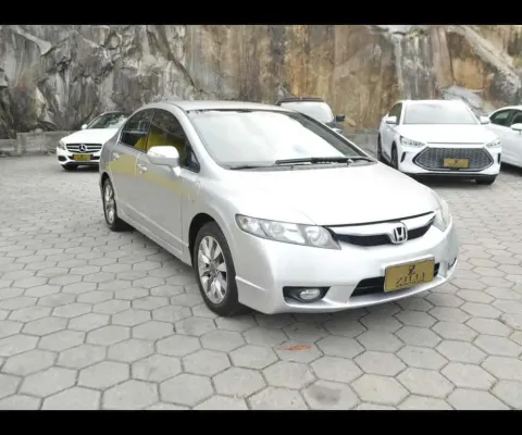 Honda Civic LXL 1.8 AT  - Prata - 2011/2011
