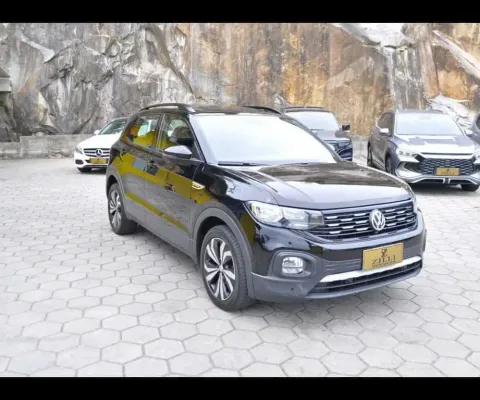 Volkswagen T-Cross COMFORTLINE 200 1.0 TSI AT - Preta - 2019/2020