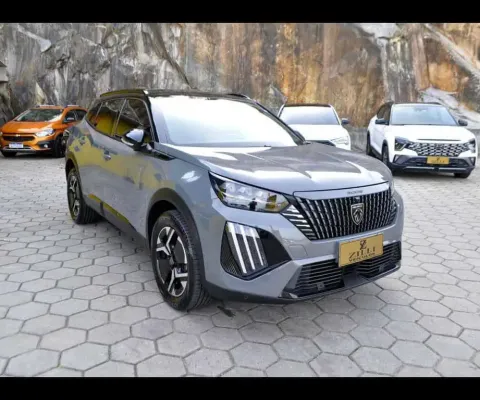 Peugeot 2008 GT 200 1.0 TURBO AT  - Cinza - 2024/2025