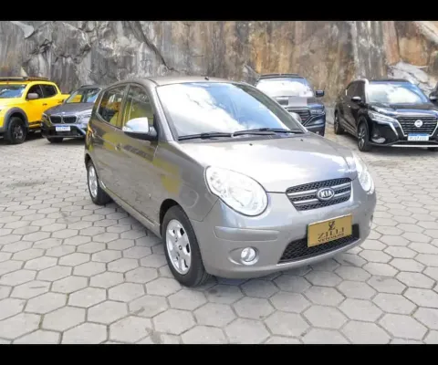 Kia Picanto EX 1.0 AT - Cinza - 2009/2009