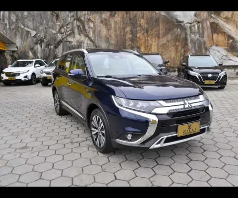 Mitsubishi Outlander HPE-S 3.0 V6 4X4 AT (7L) - Azul - 2019/2020