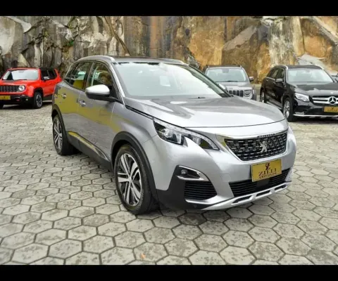 Peugeot 3008 GRIFFE 1.6 THP AT - Prata - 2017/2018