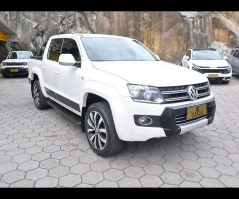 Volkswagen Amarok HIGHLINE 2.0 CD 4X4 AT - Branca - 2014/2014
