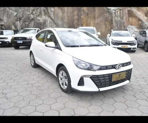 Hyundai HB20 COMFORT 1.0 MT  - Branca - 2023/2024