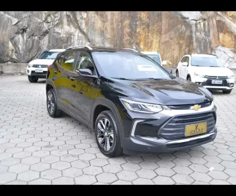 Chevrolet Tracker PREMIER 1.2 TURBO AT - Preta - 2020/2021
