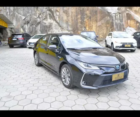 Toyota Corolla ALTIS HYBRID 1.8 CVT - Preta - 2020/2021