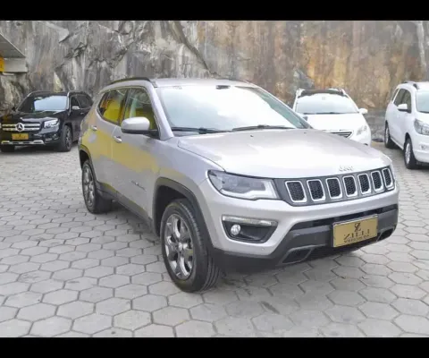 Jeep Compass LONGITUDE 2.0 4X4 AT - Prata - 2020/2020