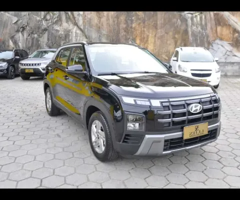 Hyundai Creta COMFORT 1.0 TURBO AT  - Preta - 2025/2025
