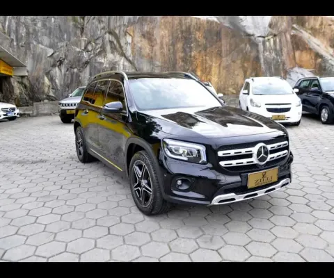 Mercedes-Benz GLB 200 PROGRESSIVE 1.3 TURBO AT (7L) - Preta - 2021/2021