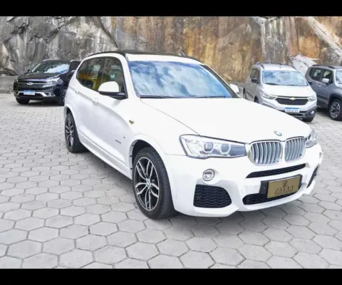 BMW X3 3.0 xDRIVE M SPORT 35i AT - Branca - 2014/2015