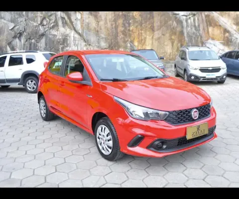 Fiat Argo DRIVE 1.0 6V MT - Vermelha - 2018/2019