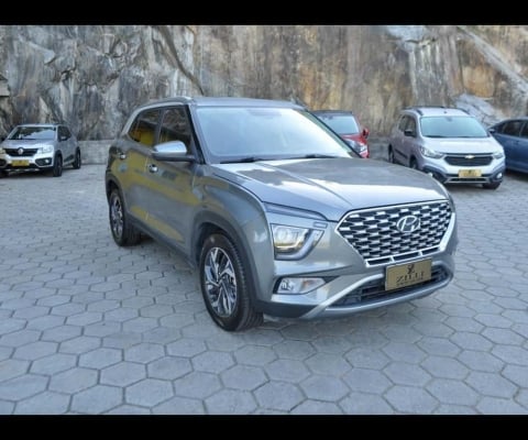 Hyundai Creta PLATINUM 1.0 TURBO AT - Cinza - 2022/2023