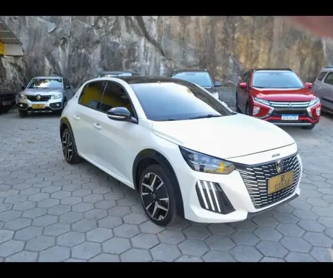 Peugeot 208 GT 200 1.0 TURBO AT  - Branca - 2024/2025