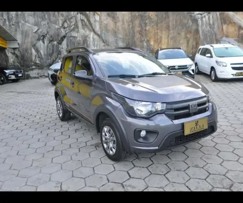 Fiat Mobi TREKKING 1.0 MT - Cinza - 2024/2025