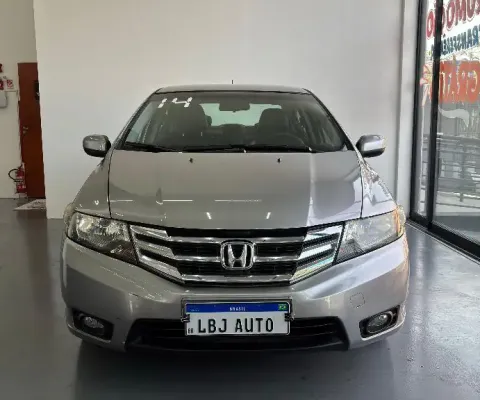 honda City LX 1.5 Automatico 2014 banco de couro