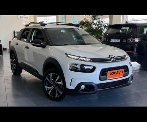 Citroën C4 CACTUS SHINE 1.6 Turbo Flex Aut.  - Branca - 2018/2019