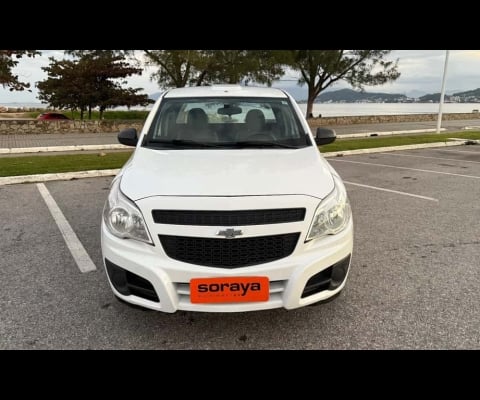 Chevrolet Montana LS 1.4 ECONOFLEX 8V 2p  - Branca - 2018/2019
