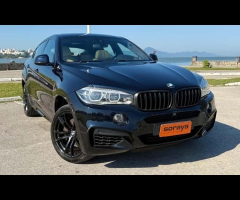 BMW X6 X6 4.4 XDRIVE 50i M SPORT  - Preta - 2014/2015