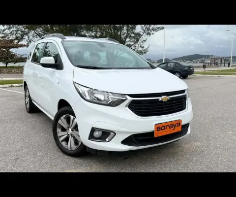 Chevrolet Spin PREMIER 1.8 8V Econo.Flex 5p Aut.  - Branca - 2022/2023