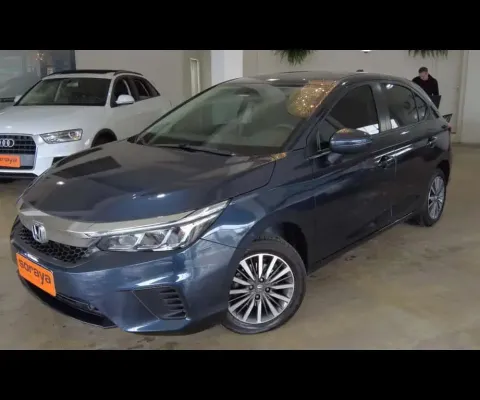 Honda City Hatchback LX 1.5 Flex 16V Aut. - Azul - 2024/2024