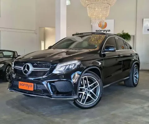 Mercedes-Benz GLE-400 Coupe High. 4MATIC 3.0 V6 Aut. - Preta - 2018/2018