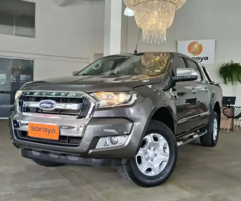 Ford Ranger XLT 3.2 20V 4x4 CD Diesel Aut.  - Cinza - 2016/2017