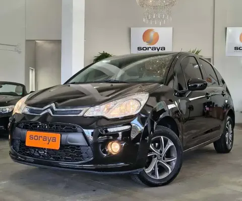 Citroën C3 Tendance 1.6 VTi Flex Start 16V Aut.  - Preta - 2017/2017
