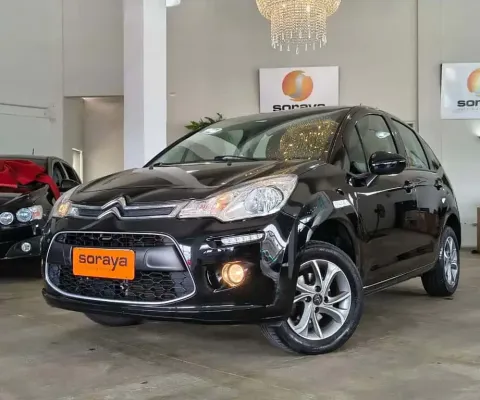 Citroën C3 Tendance Pure Tech 1.2 Flex 12V Mec - Preta - 2019/2019
