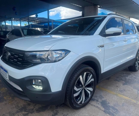 VW T-CROSS CONFORTLINE 1.0 TURBO AUTOMATICA 2023/2024  COMPLETO REVISADO UNICO DONO KM BAIXO 