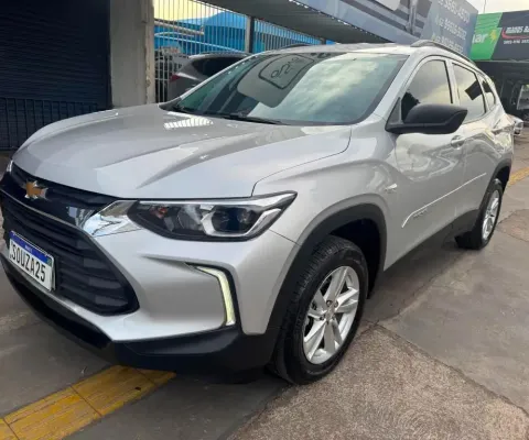 CHEVROLET TRACKER LT 1.0 TURBO AUTOMATICA 2020/2021 COMPLETA UNICO DONO KM BAIXO REVISADA 