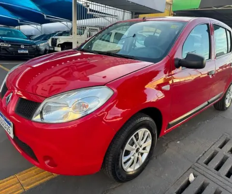 RENAULT SANDERO EXPRESSION 1.0 FLEX   2009/2010   COMPLETO  REVISADO LACRADO 