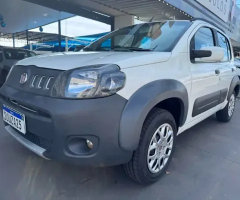 FIAT UNO WAY 1.0 EVO FLEX 2011/2012 COMPLETO REVISADO NOVISSIMO PNEUS NOVOS FILE  